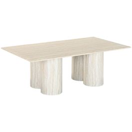 DKD Home Decor Mesa de Centro Moderna de Granito (60%) y MDF (40%), 130x70x45 cm Precio: 268.49999946. SKU: B1D2TX4TSM