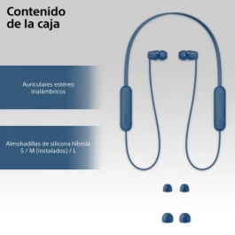 Auriculares Bluetooth Sony WI-C100 Azul