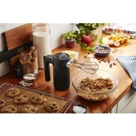 Kitchenaid 5KHMB732 EBM Batidora Amasadora Inalámbrica, 7 Velocidades, Varillas Turbo de Acero Inoxidable, Negro Mate Kitchenaid 5KHMB732 EBM Batidora Amasadora Inalámbrica, 7 Velocidades, Varillas Turbo de Acero Inoxidable, Negro Mate