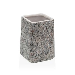 Portacepillos de Granito Gris Versa 7x10 cm - Cerámica y Plástico (2 Unidades) Precio: 5.98999973. SKU: B1695BEBFE