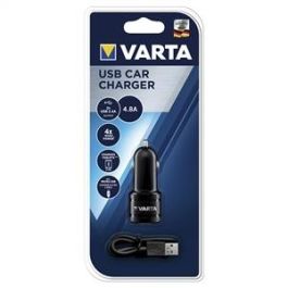 Varta 57931101401 Cargador de Automóvil 2xUSB 12V + Cable USB Precio: 15.88999951. SKU: S7902673