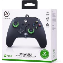 Enhanced Mando Con Cable Xbox Series X/S Green Hint POWER A 1518818-02