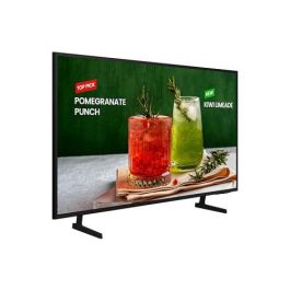 Samsung 55 | Non-tactile | UHD 3840x2160 | 300 | 16/7 | | Tuner, Biz TV App, Tizen 8.0 | HP : 2x10W | 3 years Samsung 55 | Non-tactile | UHD 3840x2160 | 300 | 16/7 | | Tuner, Biz TV App, Tizen 8.0 | HP : 2x10W | 3 years
