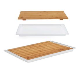 Tabla Cortar Pan Blanca 38X27Cm Kinvara (8 Unidades) Tabla Cortar Pan Blanca 38X27Cm Kinvara (8 Unidades)
