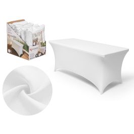 Funda Mesa Ajustable Blanca Kinvara 180x75x76cm (Set de 12) Precio: 136.7058. SKU: B15BDRYJH6