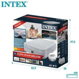Cama Hinchable Intex Queen Supreme Air-Flow Fiber-Tech 152 x 50,1 x 203 cm