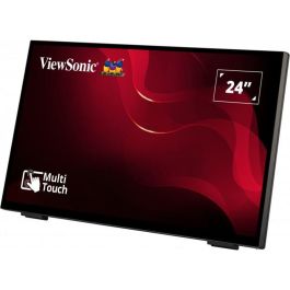 Viewsonic TD2465 Monitor Interactivo Táctil LED 24" Full HD 1920x1080 250 cd/m² 7ms 60Hz Negro Comercial