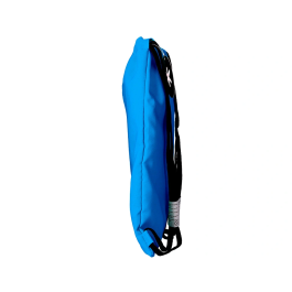 Antartik Mochila Saco Plano Ajustable con Bolsillo Interior con Cremallera Color Azul 350x400 mm