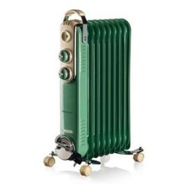 Ariete 838/14 Radiador de Aceite de 9 Elementos, Vintage Verde, Calefactor Eléctrico Estilo Años 50, 3 Niveles de Potencia, Ruedas 360º Precio: 77.59000007. SKU: B15V9YHB4Z