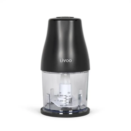 Livoo LIV1713288613177 Picadora 300 ml 400 W 1 Velocidad Turbo 2 Cuchillas Acero Inoxidable Negro Precio: 36.49999969. SKU: B15Z32YRBE