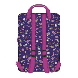 Mochila Escolar Gorjuss Up and away Morado 25 x 36 x 10 cm