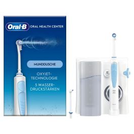 Oral-B Oxyjet JAS23 Munddusche con Bluetooth, Sensor de Presión Inteligente, Temporizador y Cargador - Blanco Precio: 98.50000039. SKU: B17XQSYWTQ