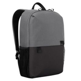 Targus Mochila Sagano Unisex para Portátiles de hasta 15.6" (39,6 cm), Diseño Monocromático Negro y Gris, Fabricada con PET Reciclado Precio: 37.50000056. SKU: S0441728