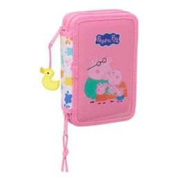 Safta Plumier doble Peppa Pig "Baby Pig" 29 piezas 12,5x19,5x4cm