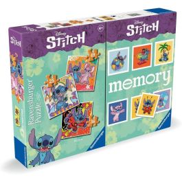 RAVENSBURGER Multipack Memory 48 cartas + 3 Puzzles Stitch Disney (25, 36, 49 piezas) +4 años Precio: 15.49999957. SKU: B1J94RZRZB