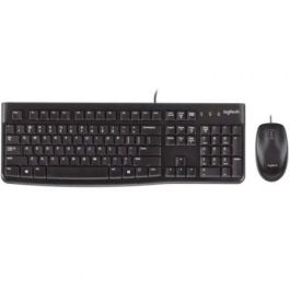 LOGITECH TECLADO + RATON MK120 optico usb 2.0 negro