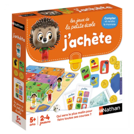 Nathan Jeux AUC1707427616590 Juego de Mesa Estoy Comprando Juego de Carreras con 6 Tiendas y 15€ para Gastar Precio: 29.49999965. SKU: B1CXZCAWAB