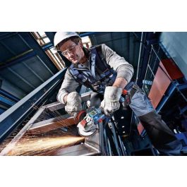 Bosch Professional GWX 18V-15 SC 06019H6501 Amoladora Angular BITURBO X-LOCK con 2 Baterías ProCORE18V 8.0Ah GAL 18V-160 C L-Boxx