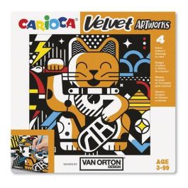Juego Educativo Carioca Velvet Artworks +3 Años (Terciopelo Para Colorear) Van Orton Art Set De 4 Laminas Precio: 3.50000002. SKU: B1DD36J8FB