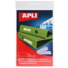 Apli Bolsillos Adhesivos Portaetiquetas 35x75 mm Bolsa de 8 Transparente Precio: 2.98999954. SKU: B14G8Z5R4T