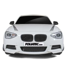 Foliatec FO33923 Pegatina para Coche Diseño Sombras Negra Mate 77x9 cm 2 Piezas, PVC Resistente UV Exterior Foliatec FO33923 Pegatina para Coche Diseño Sombras Negra Mate 77x9 cm 2 Piezas, PVC Resistente UV Exterior