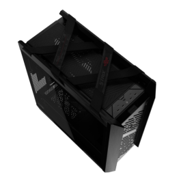 ASUS ROG Strix Helios II Midi Tower Negro Caja de PC para Gaming con Ventana de Cristal Templado y Control RGB