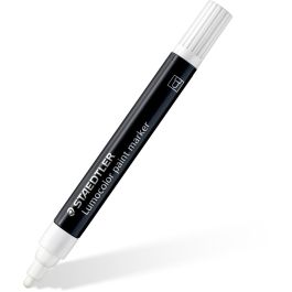 STAEDTLER Lumocolor 349 C6-1 Rotuladores Acrílicos de Colores Pastel Surtidos - Tinta base agua - 6 Unidades