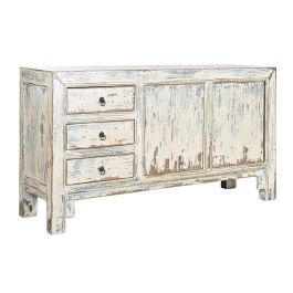 DKD Home Decor Armario Antik china Oriental Bicolor Lacado Abeto Metal Contrachapado 52 x 180 x 88 cm