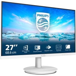 Philips 271V8AW - Monitor de 27" VA, Full HD (1920x1080) HDMI 100Hz, Blanco