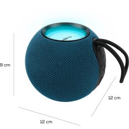 Bigben Party AAARZ37007 Altavoz Bluetooth Luminoso Azul