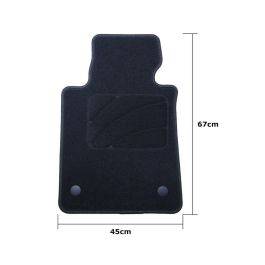 OCC Design Alfombra A Medida Bmw E88 Serie 1 Cabrio 2008-2014 5Pz OCCBW0024