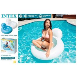 Intex Sillón Colchoneta Circular 137x122cm - Modelos Surtidos
