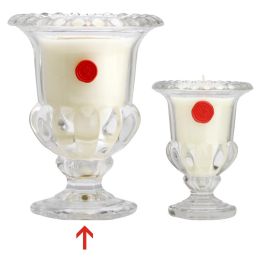 Home Deco Factory Vela Perfumada en Jarrón de Vidrio 22 cm 800g 90h Duración Combustión