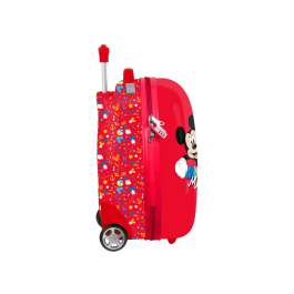 Safta Trolley Infantil 16" Mickey Mouse "Good Day" 28x43x23 cm
