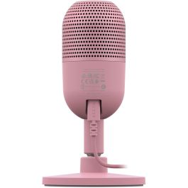 Razer Seiren V3 Mini Micrófono de Condensador USB Compacto para Streaming, Color Cuarzo