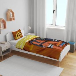 Naruto AAART15391 - Juego de Cama Naruto y Kakashi Microfibra - Funda Nórdica 140x200 cm y Funda de Almohada 63x63 cm