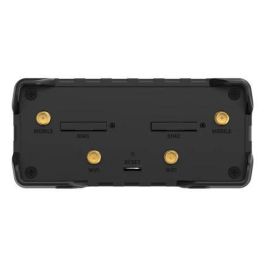 Teltonika RUT901 Router Industrial LTE WiFi 4G Dual SIM 10/100 Mbps Aluminio Negro