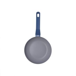 Quid Sartén Aluminio Estampado Baltic 20 cm, 2 capas antiadherentes, Libre de PFOA, Apta para Inducción y todo tipo de cocinas, Blanco