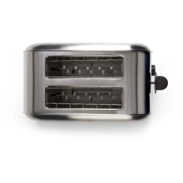 Livoo Tostadora DOD196 de 2 rebanadas, 850 W, acero inoxidable, termostato con 7 niveles regulables