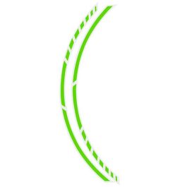 Pin Striping Racing Neon Verde 14 Bandas De 7 mm X 41 cm Incluido Espaciador FO34448 Pin Striping Racing Neon Verde 14 Bandas De 7 mm X 41 cm Incluido Espaciador FO34448