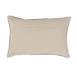 DKD Home Decor Cojín Boho Kilim Lana Yute Poliéster 60 x 40 cm (2 Unidades)