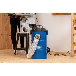 Scheppach DC100 Aspirador de Taller Industrial de Barril 65L 100mm para Líquidos, Polvo y Astillas de Madera Scheppach DC100 Aspirador de Taller Industrial de Barril 65L 100mm para Líquidos, Polvo y Astillas de Madera