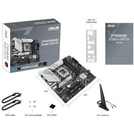 ASUS Placa Base PRIME B760M-A WiFi D4 Intel B760 LGA 1700 DDR4 Micro ATX SATA M.2 PCIe 4.0 Wi-Fi 6 Bluetooth 5.2 90MB1CX0-M1EAY0