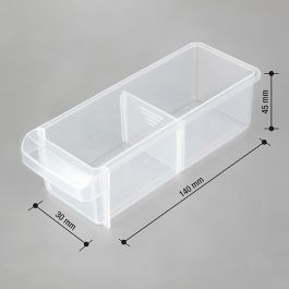 Workpro Organizador Apilable 12 Cajones Transparente PP 295x195x160mm para Almacenamiento y Organización