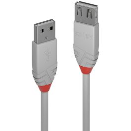 LINDY 36715 Cable USB A Macho a USB A Hembra, USB 2.0, 5 metros, Gris Precio: 20.50000029. SKU: B12WF2D74L