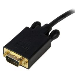 StarTech 10FT MDP to VGA Cable Adaptador Conversor DisplayPort DP a VGA - 3m, Negro, Activo, 1080p