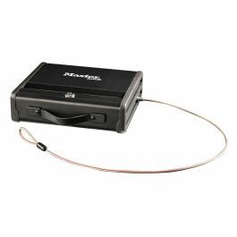 Master Lock Caja Fuerte Compacta de Seguridad con Cable de Fijación de Acero, Bloqueo Llave, Formato S, Negra, 2 Llaves Precio: 132.68999997. SKU: B1FGHGPVPN