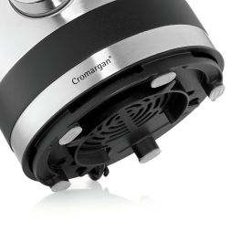 WMF 0416490011 KITCHENminis Coup Batidora de vaso 0.8L 400W Negro/Acero inoxidable, jarra de vidrio con 6 cuchillas