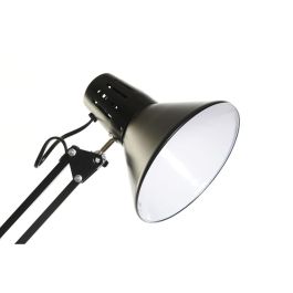 DKD Home Decor Lámpara Flexo de Sobremesa Estilo Scandi E27 de Metal Negro para Oficina, Potencia Max 50W, Cable 140cm, 39x69x22 cm DKD Home Decor Lámpara Flexo de Sobremesa Estilo Scandi E27 de Metal Negro para Oficina, Potencia Max 50W, Cable 140cm, 39x69x22 cm