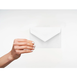 Liderpapel Sobre Blanco Registro Extra 90x140 mm Caja 100 Unidades